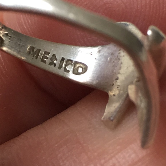 🖤TAXCO Dolphin 🐬 sterling silver ring - Picture 8 of 15